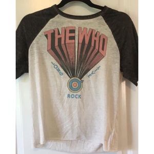 Vintage Who tee- crop style